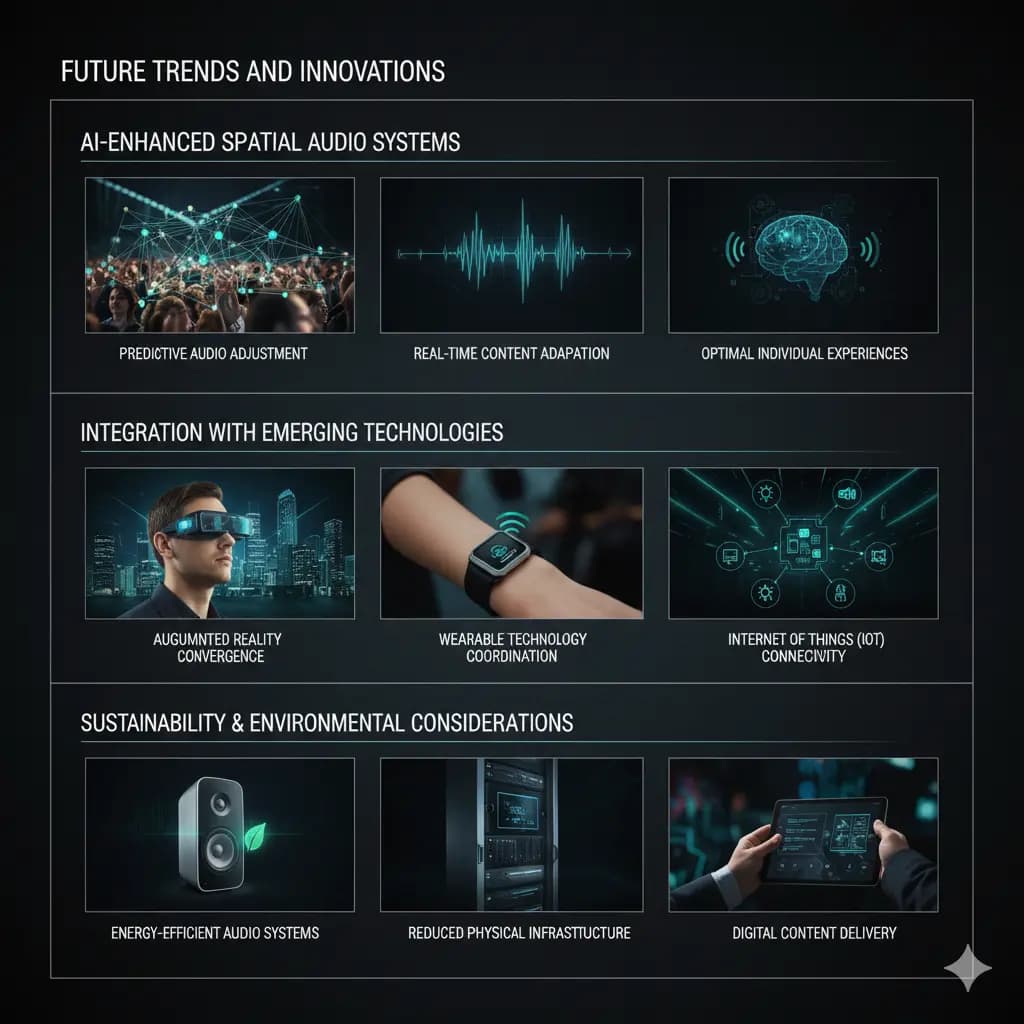 Future trends and innovations in spatial audio